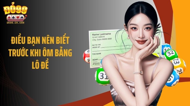 Điều bạn nên biết trước khi ôm bảng lô đề