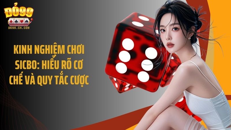 Kinh nghiệm chơi Sicbo: Hiểu rõ cơ chế và quy tắc cược